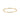 14k yellow gold 1mm thin stacking ring on white background